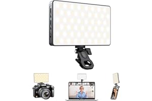 Selfie Light Ring Light for Phone: 90 LED Rechargeable iPhone Fill Lights, Ring Light for Camera Picture, Makeup Photo, Video