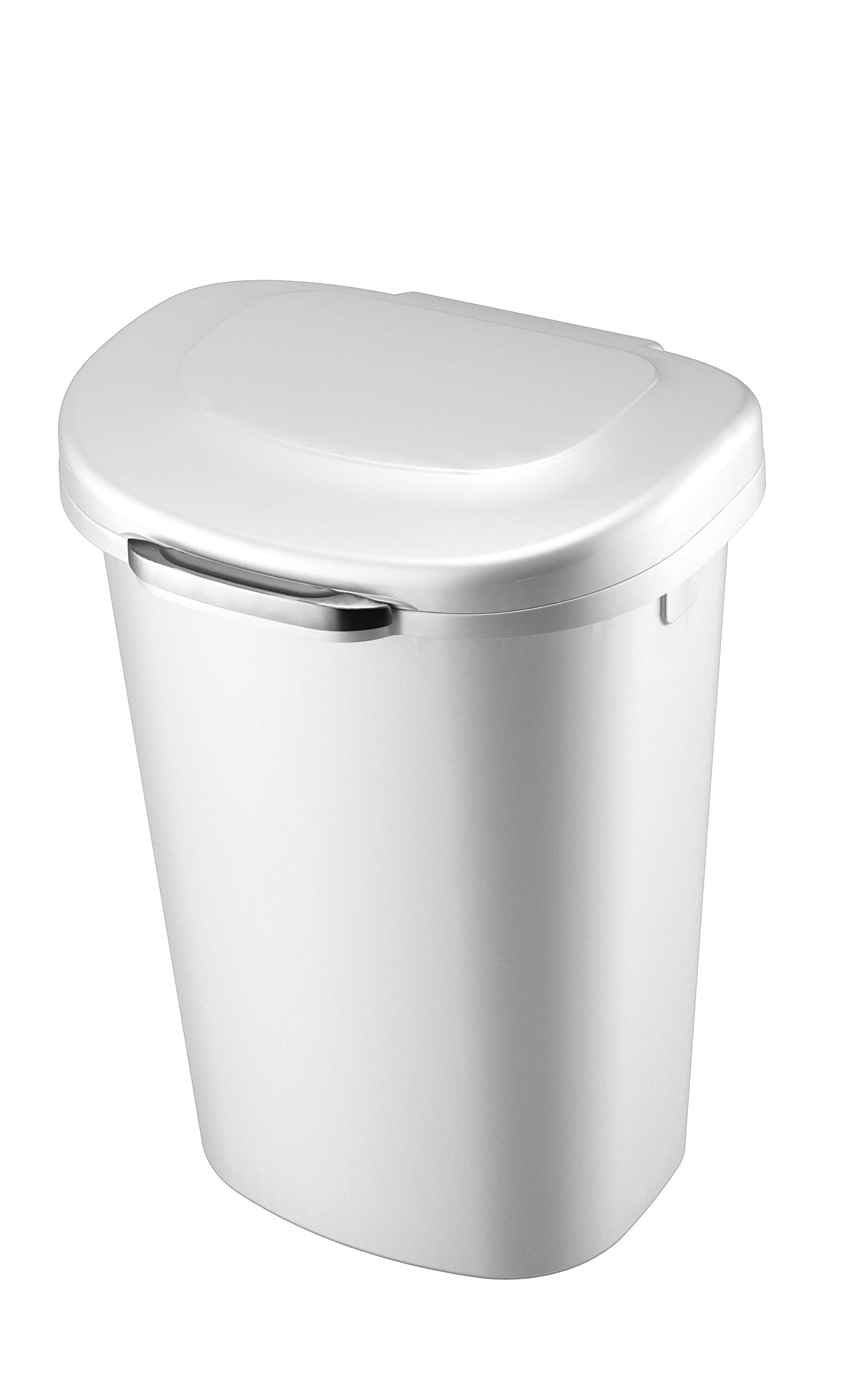 trash can touch lid