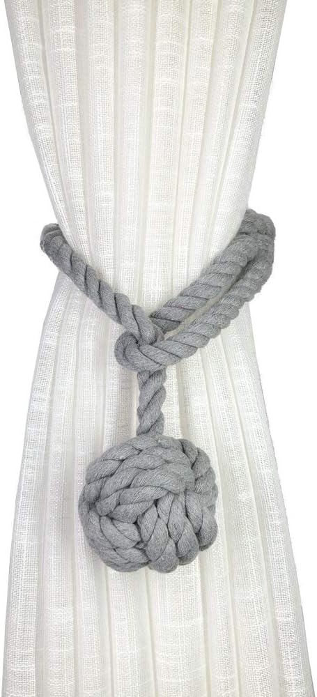 Amazon Com Jqwupup 2 Pack Rustic Curtain Tiebacks Outdoor