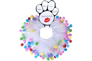 MIRAGE PET PRODUCTS Pet, Dog & Cat Smoocher Pet Necklace, "Birthday" L
