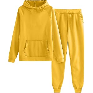 Toddler Girls Sweatsuit Long Sleeve 2 Piece Tracksuit Set Cute Oversized Lounge Outfits Kids Fall Clothes