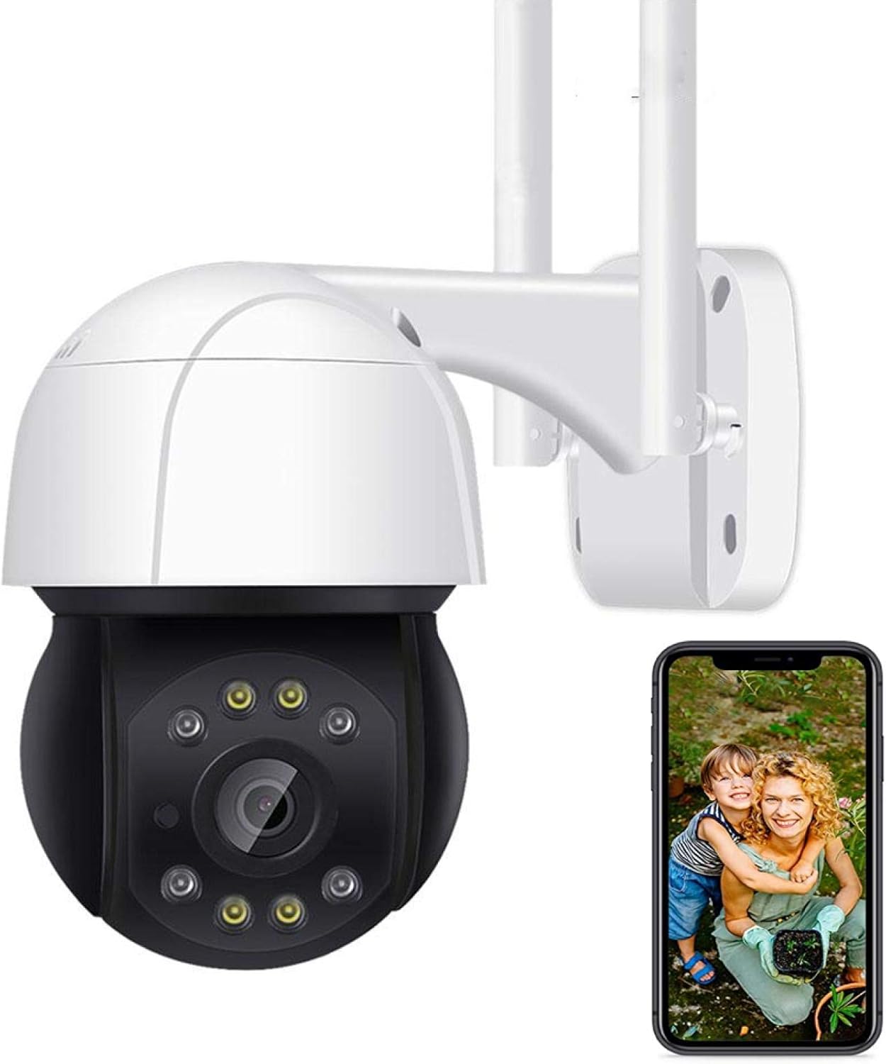 Outdoor surveillance camera, 3MP WiFi home surveillance Amazon.co.uk