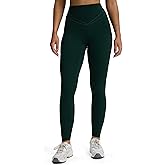 Aoxjox Women's High Waisted Workout Siren Leggings Hidden Scrunch Butt Lifting Tummy Control Gym Yoga Pants 26"