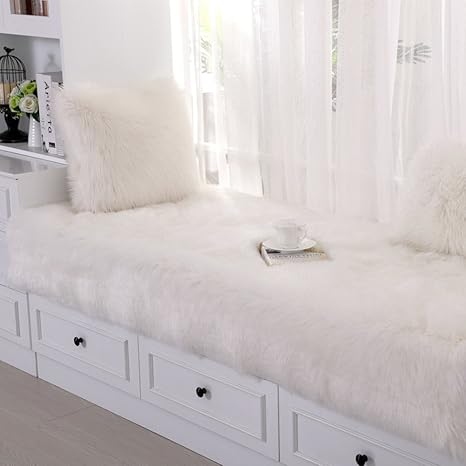 Amazon Com Gx Xd Plush Bay Window Mat Cover Window Sill Mat Floor