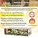 Xtreme Bright Camo LED Flashlight-3 Light Modes, 280 Lumens, Water Resistant, Instant Pinpoint Zoom Focus - Valuable Addition to Camping, Hunting, Fishing & Hiking Equipment