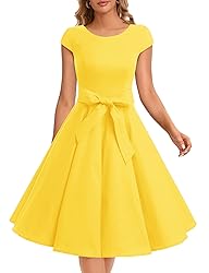 Dressystar Women's Vintage 1950s Polka Audrey Dress