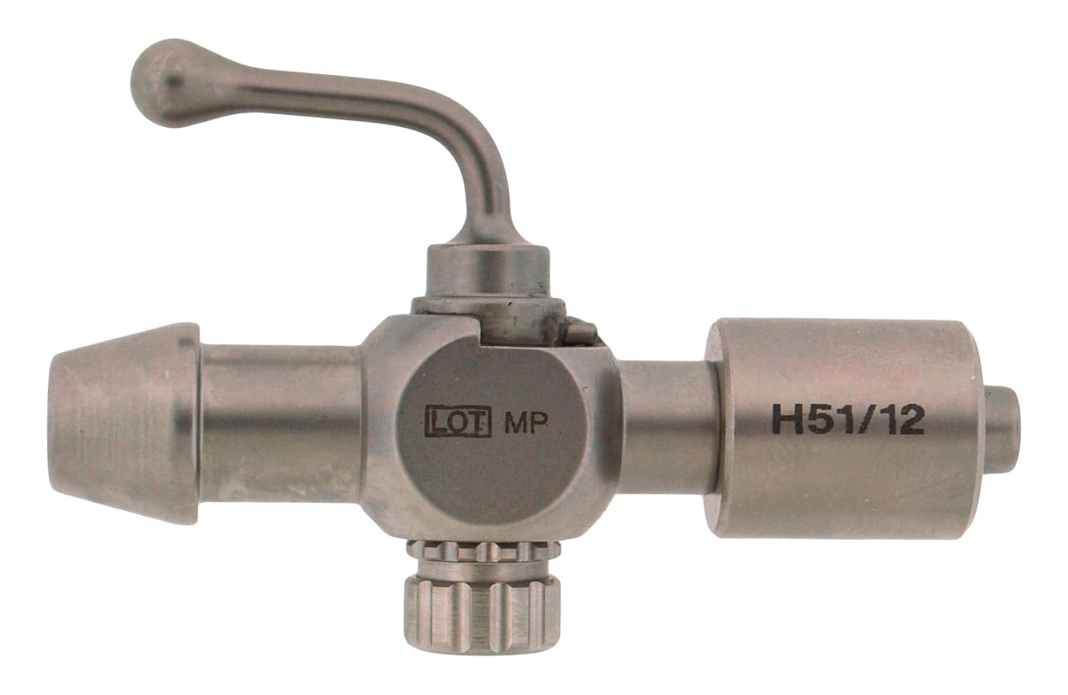 BR Surgical BR5013200 Luer Lock Male Connector with Stopcock