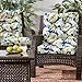 Greendale Home Fashions Outdoor High Back Chair Cushion (set of 2), Marlow