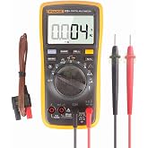 FLUKE 17B+ Digital Multimeter w/ Temperature &amp; Frequency (CARRYING CASE INCLUDED)