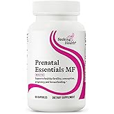 Seeking Health Prenatal Essentials MF - Brain Development & Methylation Support - Methyl-Free Vegetarian Capsules with Selenium, Vitamin B6, Zinc & Vitamin B12-60 Capsules