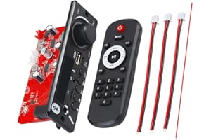 ZEZEFUFU MP3 Decoder Board Audio Bluetooth Receiver Board Wireless Stereo Music Module 160W Amplifier MP3 Decoder