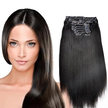 16 220g P18 22 Yonna Clip In Sets 10pcs Clip In Human Hair