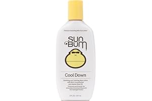 Sun Bum Cool Down Aloe Vera Lotion - Vegan After Sun Care with Cocoa Butter to Soothe and Hydrate Sunburn - 8 oz