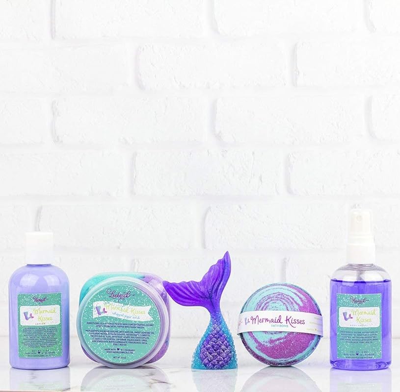 Mermaid Bath and Body Soap Scrub Lotion Box Set Birthday