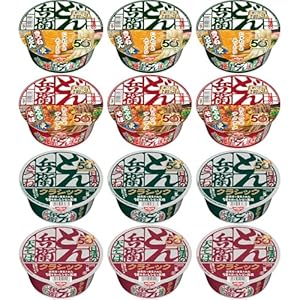 どん兵衛 クラシック ＆ 通常品 全4種×各3個 計12個 食べ比べアソートセット【セット買い】
