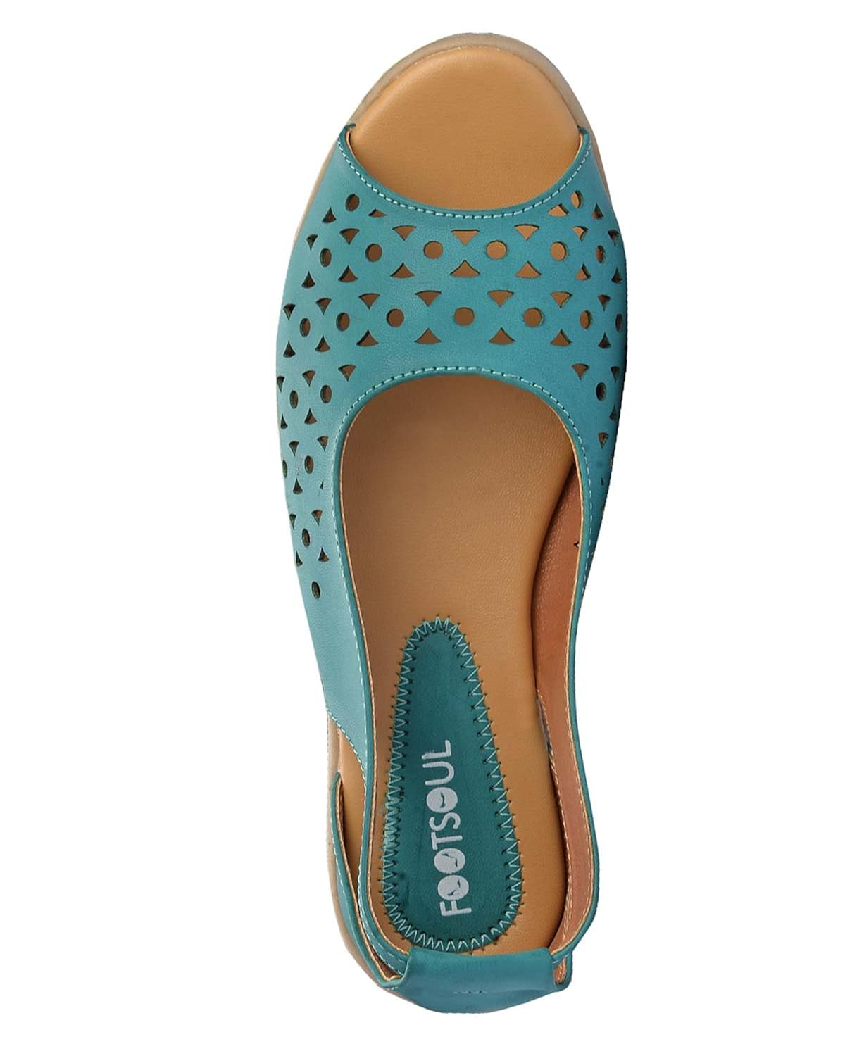 footsoul imara women's sandal (green) (fsl-24)