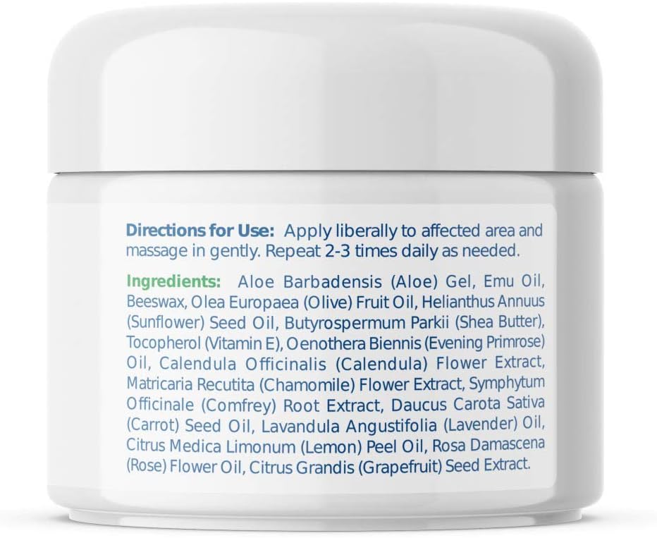 Emu Joy Soothe My Rash Kit for Eczema Psoriasis LIchen Sclerosus Rosacea Dermatitis - Natural Organic Relief for Irritated Skin: Health & Personal Care