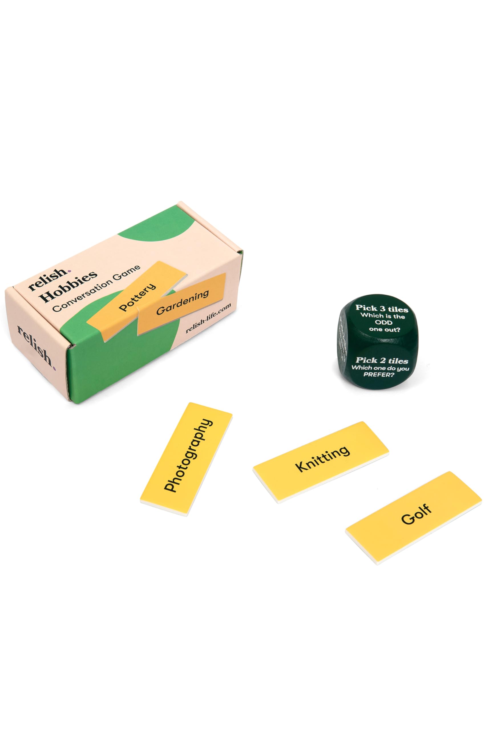 Relish Link & Think Hobbies Conversation Card Game - Dementia Activities & Alzheimer's Products, Games & Toys for Seniors