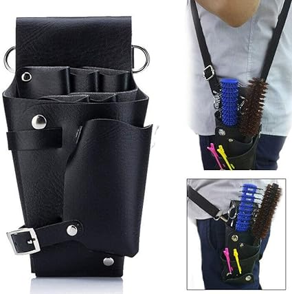 Amazon Com Transser Stylist Leather Rivet Scissors Comb Pouch