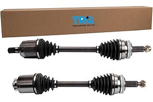 TRQ Front CV Axle Shaft Assembly Set Driver & Passenger Side Compatible with 2011-2014 Hyundai Sonata