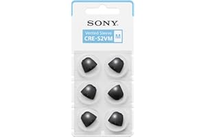 Sony Vented Sleeve for CRE-C20 Self-Fitting OTC Hearing Aid, Medium CRE-S2VM