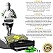 Running Belt with BONUS 2 Packs USB Rechargeable LED Safety Lights Armband - Reflective Waist Band - iPhone X 6 7 8 Phone Holder Fanny Pouch - Night Runners Gear/Accessories for Men and Women