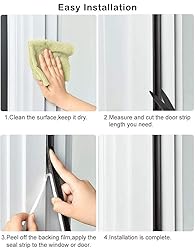 D Shape Weather Stripping for Small