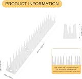 OFFO Bird Spikes Pigeon Deterrent 6.67m Frosted Clear, 31.8cm length view 4