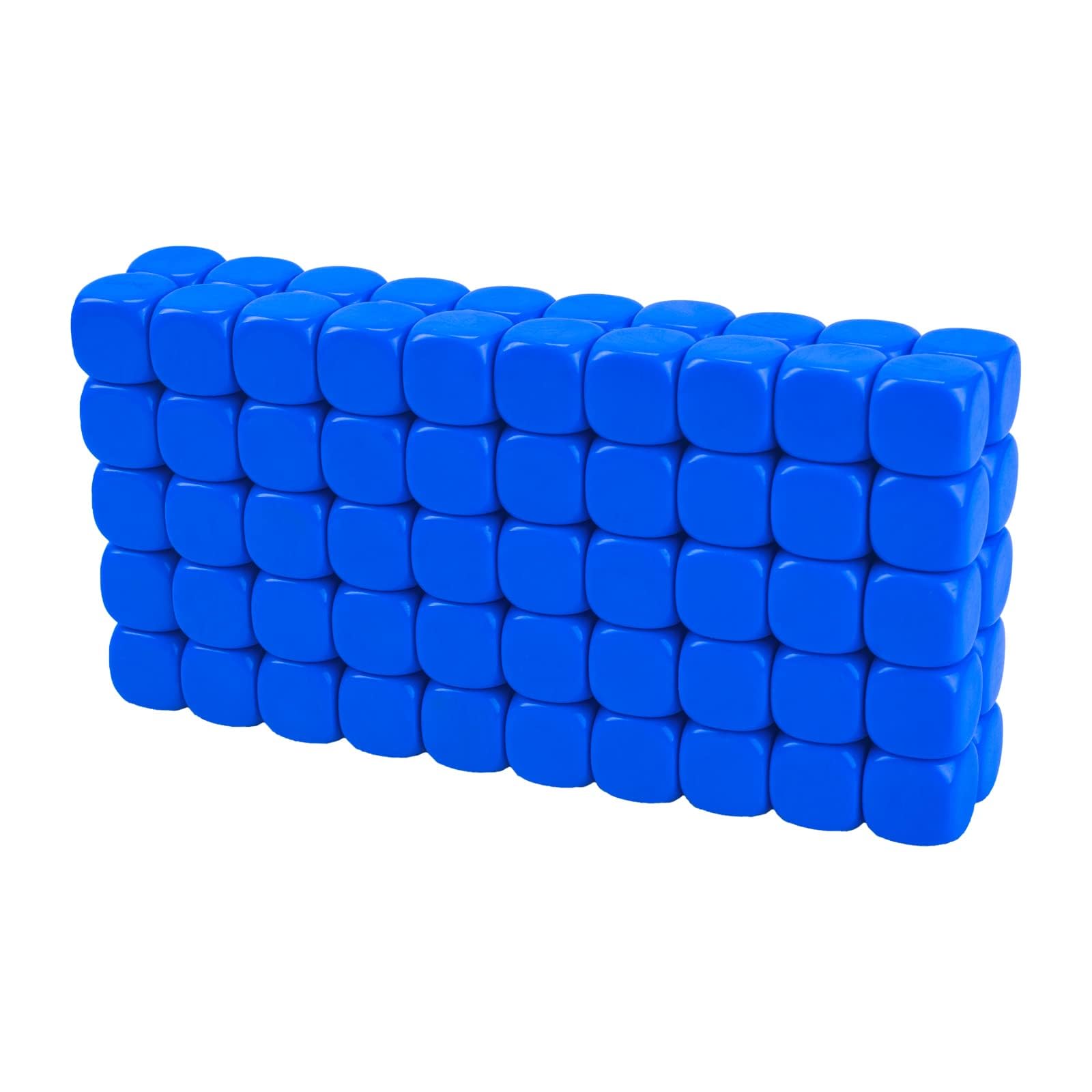 LianShi 22MM Rounded Blank Six Sided Dice Teaching Created Sesources Game Teaching Plastic Cubes Four Colors Choosable