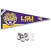Louisiana State LSU Tigers Pennant Flag and Wall Tack Mount Pads