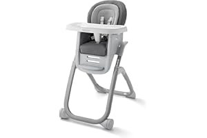 Graco DuoDiner DLX 6-in-1 Convertible High Chair, Infant to Toddler Booster & Youth Stool, Adjustable Height & Recline, Easy Clean Tray Insert, Arlo