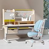 FCD Large Real Wood Adjustable Kids Study Desk