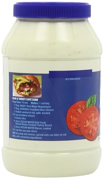 KRAFT REAL MAYONNAISE IN PLASTIC JAR 30 OZ