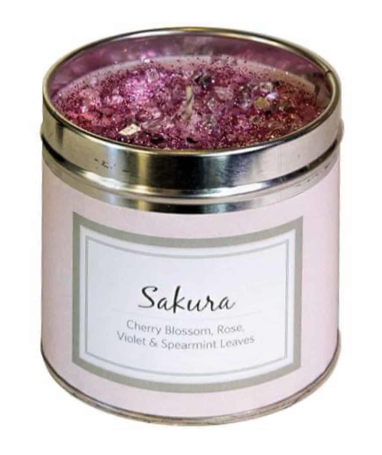Best Kept Secrets Sakura Tin Candle