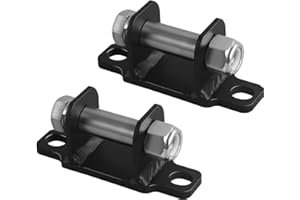 JOYOKYOPK Rear Upper Shock Bar Pin Eliminator Kit Compatible for Jeep 1997-2018 TJ Wrangler JK Wrangler 1089