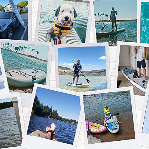 Kingdely 10'6 Inflatable Stand Up Paddle Board, 6'' Thick SUP with