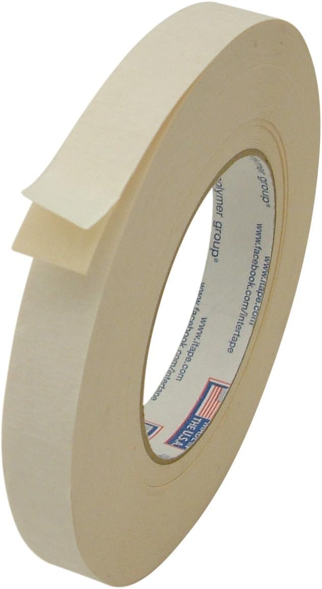 Intertape 591/BEIG07536 591 Double Sided Flat Back Paper Tape 3/4" x