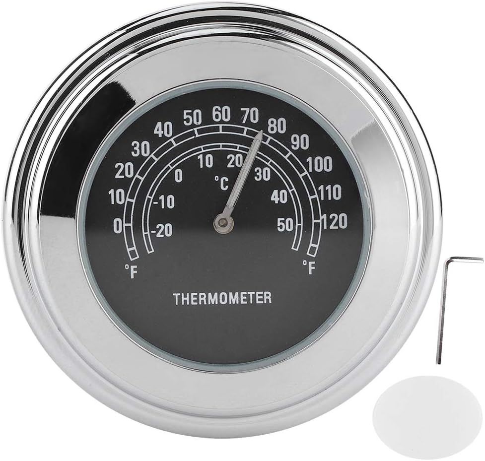 Akozon Motorcycle Handlebar Thermometer Mount ‑20℃ ‑ 50