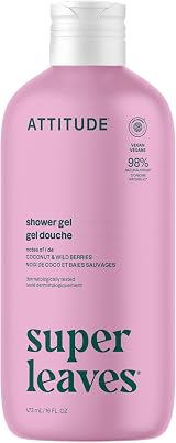 ATTITUDE Body Wash EWG Verified 473 mL Coconut Wild Berries Scent
