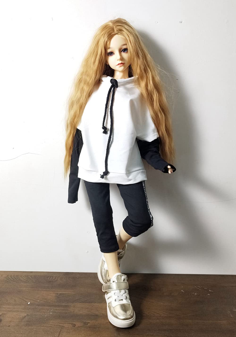 30CM / 45CM / 60CM BJD Doll Clothes - Black Trousers for 1/3 1/4 1/6 SD DIY Fashion Doll Accessories