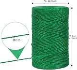tenn well 2mm Jute Garden String 152m Natural Green Twine view 3