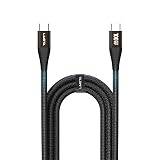 LIMETA 240W USB C Cable USB C to USB C Cable Nylon Type C PD Charging Cable and Data Cable Fast Charging Cable for Samsung Galaxy Ultra Note 20, Pixel 4/3 XL, MacBook Air iPad(1Pack,4ft)
