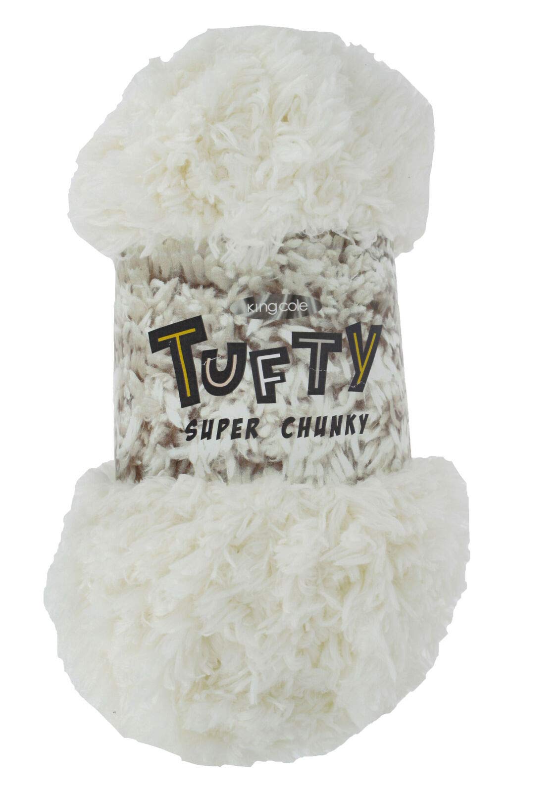 King Cole Tufty Super Chunky 200g Knitting Yarn (2794 Cream) — image 1