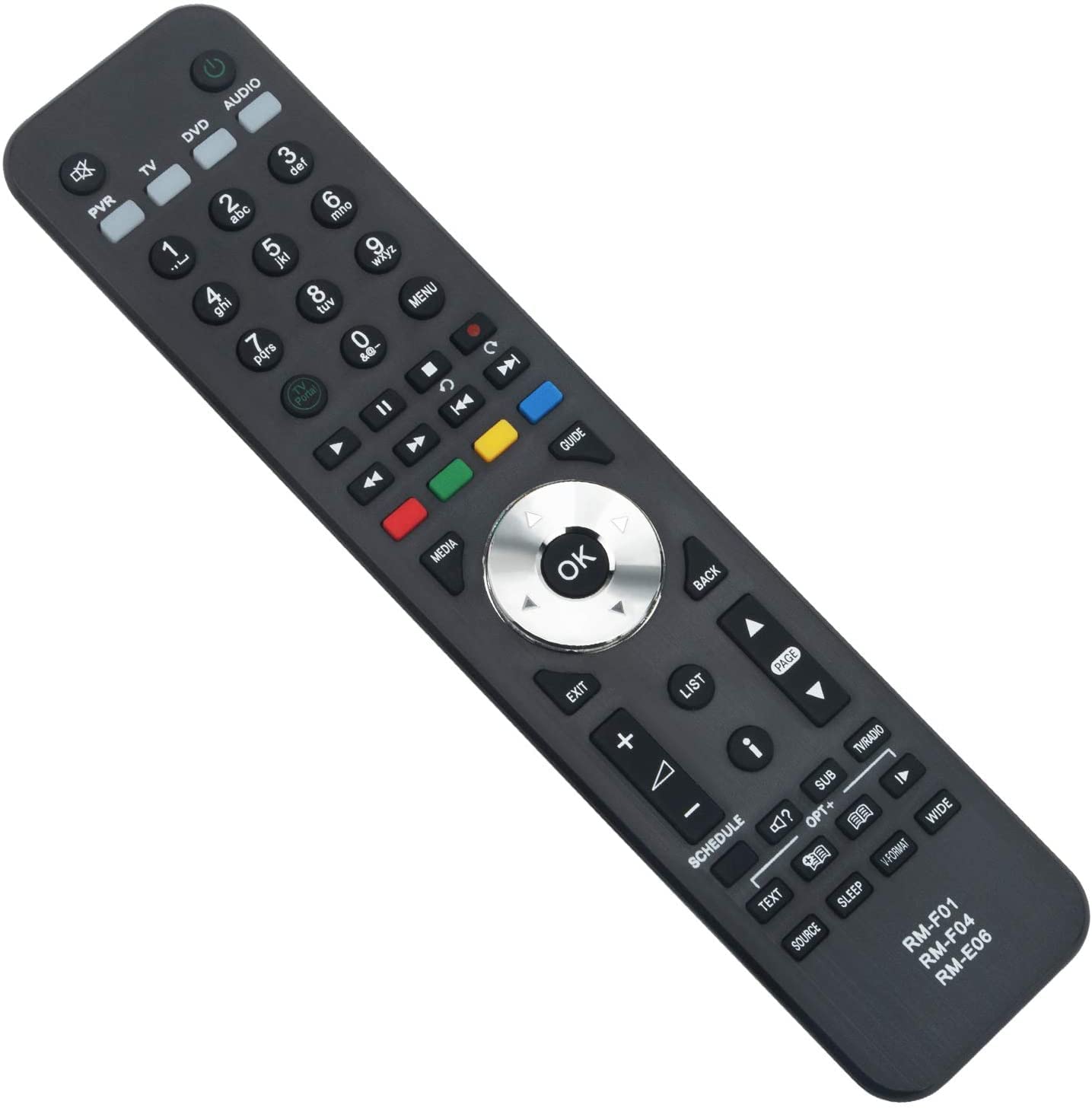 Universal RM-F01, RM-F04, RM-E06 Remote Control for HUMAX PVR FOXSAT-HDR Foxsat HDR Freesat Recorder Humax Replacement Remote Control