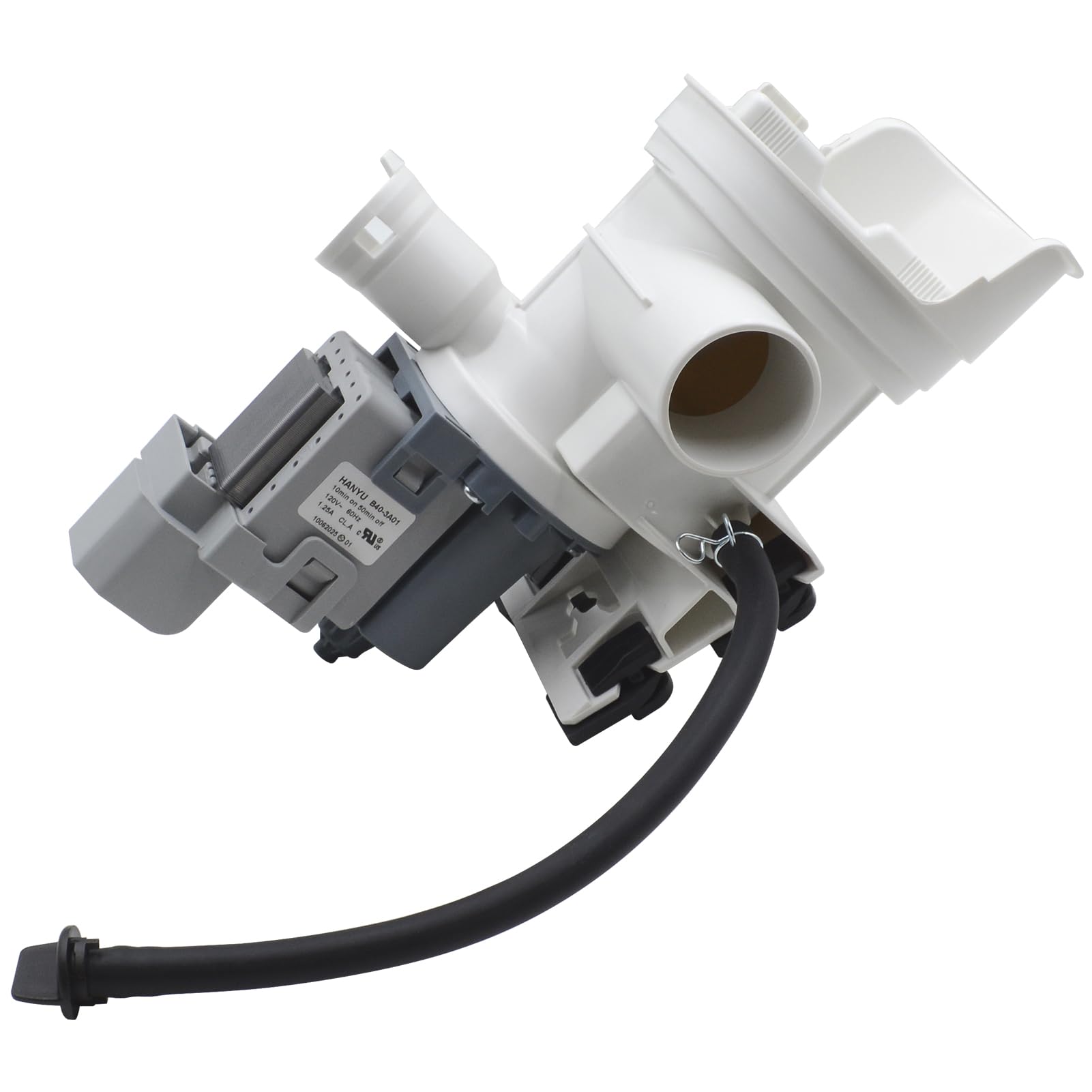 Photo 1 of 00436440 00674704 Washer Drain Pump Motor and Housing Assembly Compatible with Bosch 00703146, 1106007, 436440, 674704, 703146, 5 Year Warranty