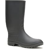 Kamik Men's Michael Waterproof Rubber Rain Boots | Waterproof Rubber Construction, Oil- and Acid-Resistant Outsole, Removable Cushystep Foam Footbed, Slip-Resistant