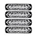 Astra Depot 4pcs Amber LED Side Strobe Light Warning Emergency Caution Construction Car Truck Van