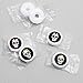 Day Of The Dead - Halloween Sugar Skull Party Round Candy Sticker Favors - Labels Fit Hershey’s Kisses (1 sheet of 108)