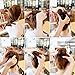 40 Pcs Hair Bun Maker Kit, including 7Pcs Donut Bun Make