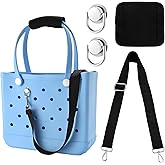 MIRIFRIGE Strap Wrap for bogg bag Accessories,Adjustable Crossbody Shoulder Straps with Handle Wrap for Beach Rubber Tote Bag